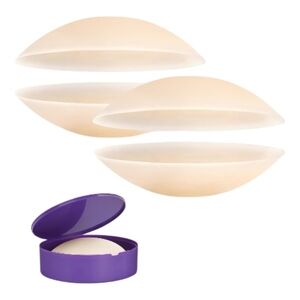 Gdsun Invisible Nipple Covers In Creme Set Of Two New